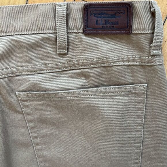 L.L.Bean fully flannel lined pants 38 X29 - Picture 6 of 10